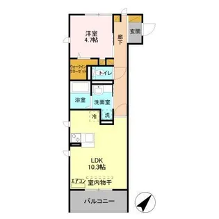 ヴィラフェリーチェ【3階】の間取り