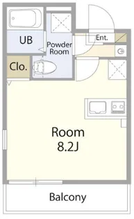 GRANBLUE五反野【402号室】の間取り