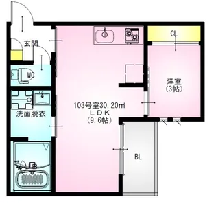 REGALEST 大和田【2階】の間取り