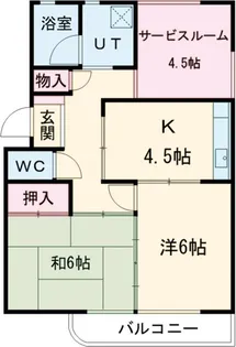 清住ハイツ【201号室】の間取り