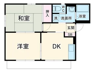 フォーブルリッチ【C-102号室】の間取り