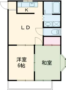 アークヒル Ⅲ【アークヒルⅢ号室】の間取り