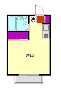 コーポセレクト【203号室】の間取り