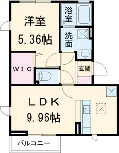 エクセル マルヤマ【1階】の間取り