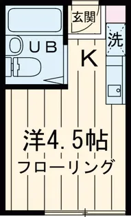コーポ久松【310号室】の間取り