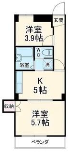 リアリーハイツ【3階】の間取り