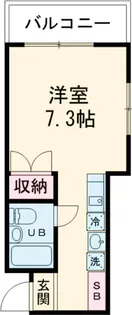 リバーサイドソメヤ【2階】の間取り