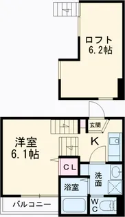 charme saule (シャルムソール)【1階】の間取り