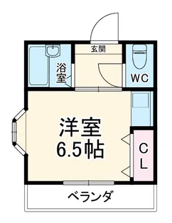 ホワイトビレッジ【2階】の間取り
