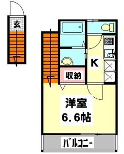 サマーセット【2階】の間取り