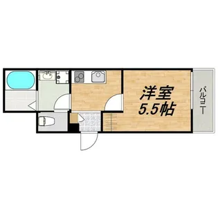 LECOCON熱田【1階】の間取り