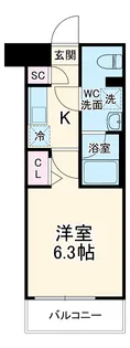 SHOKEN Residence 川崎〈登戸WEST〉【1階】の間取り