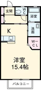 オレンヂコート【203号室】の間取り