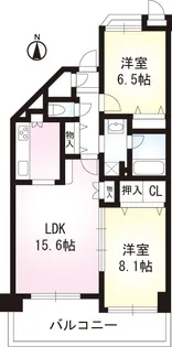 ヴィラモラージュ【3階】の間取り