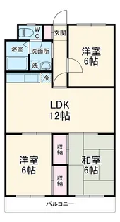 リアライズ新松戸【3階】の間取り