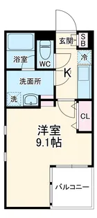COZY東大曽根【5階】の間取り