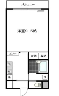 パークアベニュー榎本【2階】の間取り