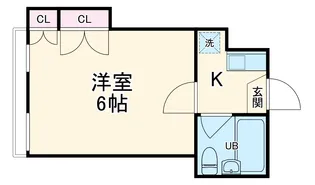 サンマリン三田【2階】の間取り