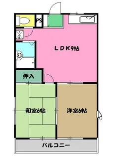 山田ハイツ【101号室】の間取り