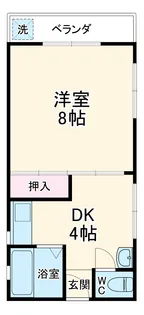 リアライズ門真【3階】の間取り