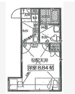 フェアシュティック【201号室】の間取り
