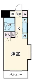 スカイコート横浜石川町【1階】の間取り