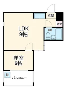 ユナイト山手サンピース【2階】の間取り