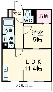 サリジェール瑞穂【3階】の間取り