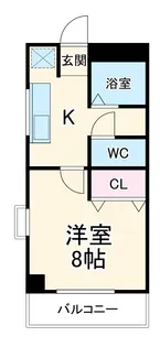 エクセル二村台【3A号室】の間取り