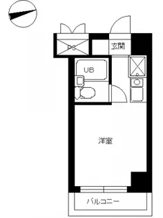 スカイコート八王子第3【2階】の間取り