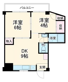 グリーンコーポ【3階】の間取り