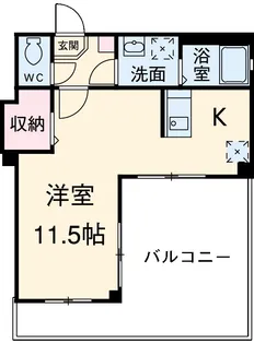 CREW HOUSE 東松戸【1階】の間取り