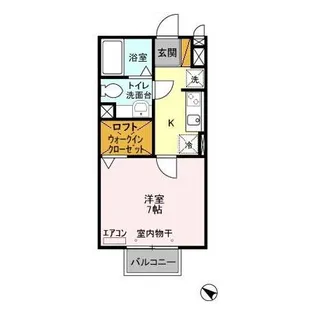 サンモールS【2階】の間取り