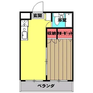 パレ・ドール柏【4階】の間取り