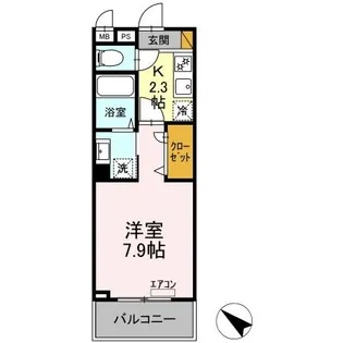 AGREVE【5階】の間取り