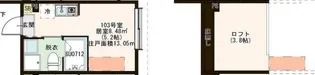 ラヴィ新小岩【2階】の間取り