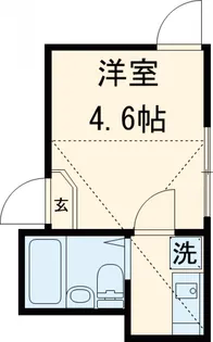 シャンテ八広駅前【202号室】の間取り