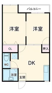 王子台グリーンタウン6【2階】の間取り