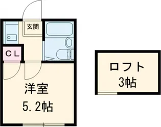 ライフピアハニー【2階】の間取り