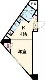 ジュネス北綾瀬【5階】の間取り