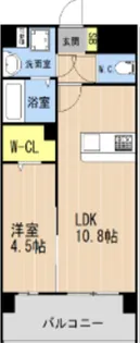 LIBTH安里【13階】の間取り
