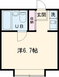 PARK SIDE HOUSE【2階】の間取り