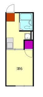 シティハイムNAVA【2階】の間取り