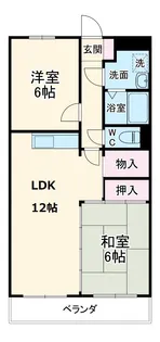 藤井ビル【301号室】の間取り