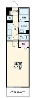 リブリ・三ツ境【3階】の間取り