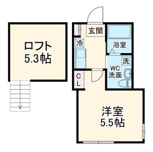 セントラルヒルズ横浜山手【2階】の間取り