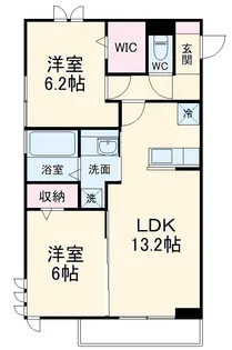 ECHO HILLS【3階】の間取り