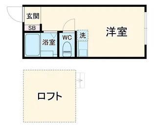 ユナイト東寺尾リチャーズの丘【202号室】の間取り