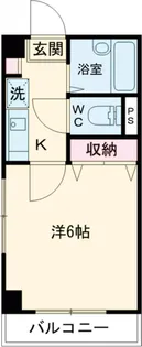 Mコート千歳台【1階】の間取り
