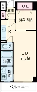 ARISA COURT【5階】の間取り